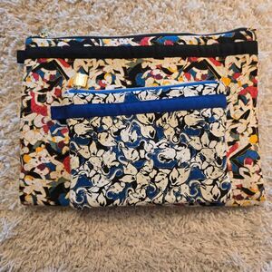 Carolina Herrera Nieman Marcus for Target limited edition Zipper Bags Padded